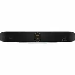 Poly - Studio V72 USB Video Bar - For Video Conferencing, Meeting Room - Large Room Size Supported - 3840 x 2160 Video - White