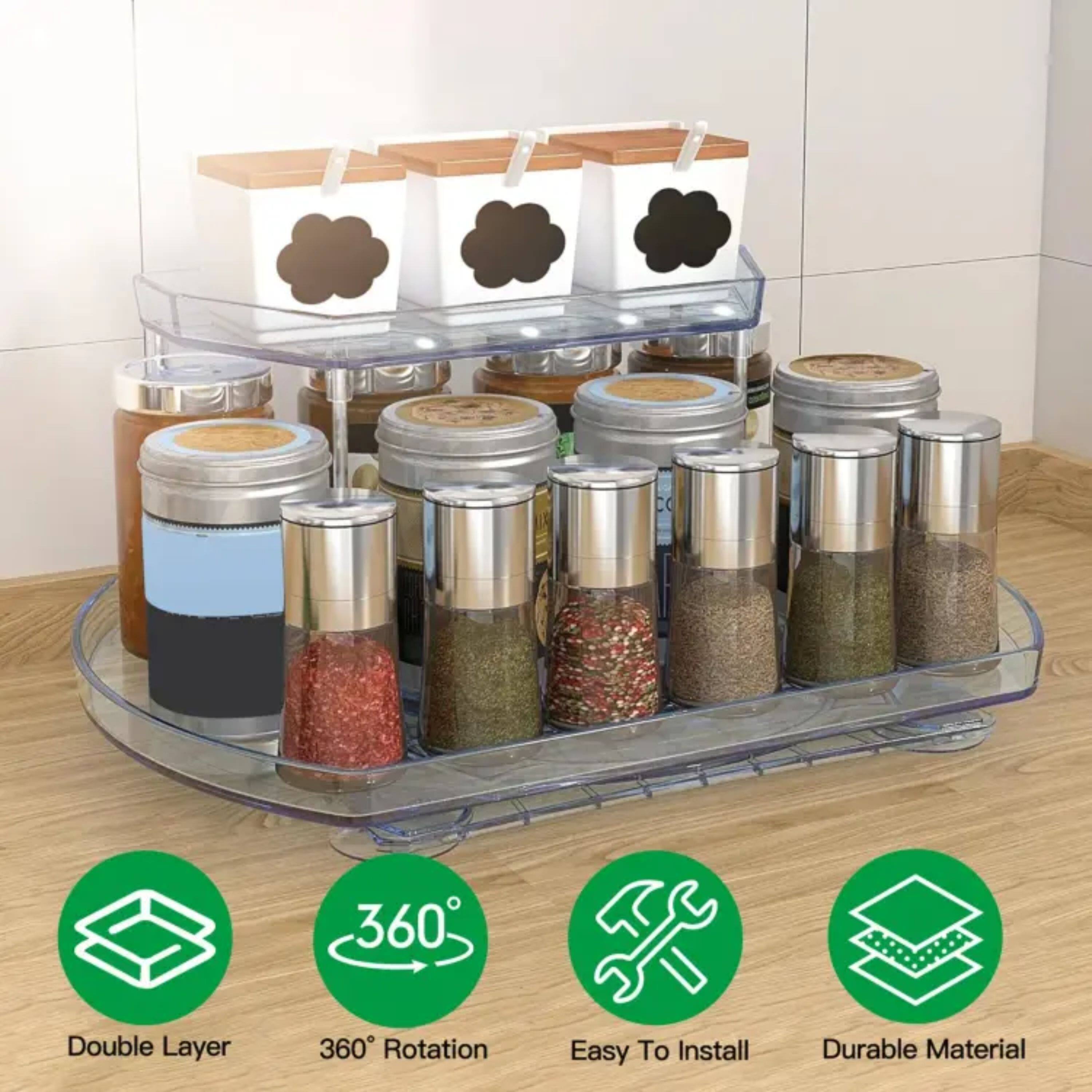 C 360 Double Layer 360 Rotation Easy To Install Durable Material