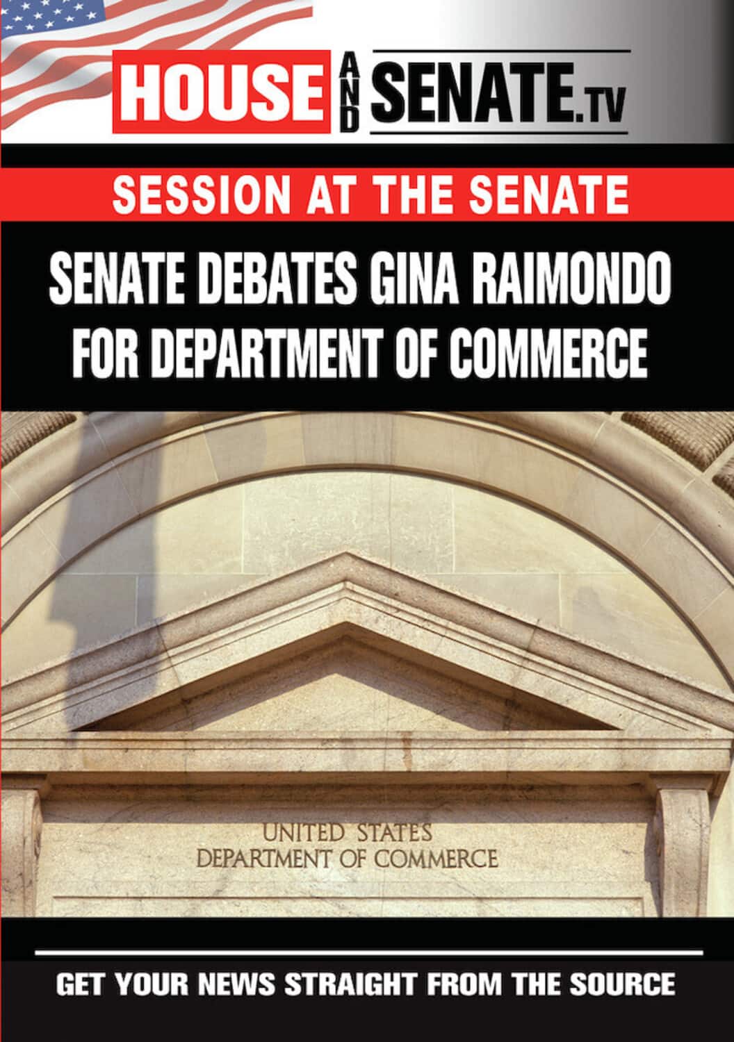 Senate Debates Gina Raimondo For Department Of Commerce  - DVD