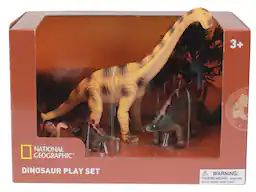 National Geographic 4 Dinosaur Figurines Nat Geo