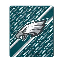 Pegasus - Philadelphia Eagles 60" x 70" Diagonal Lined Wordmark Ultra Soft Blanket - Multicolor