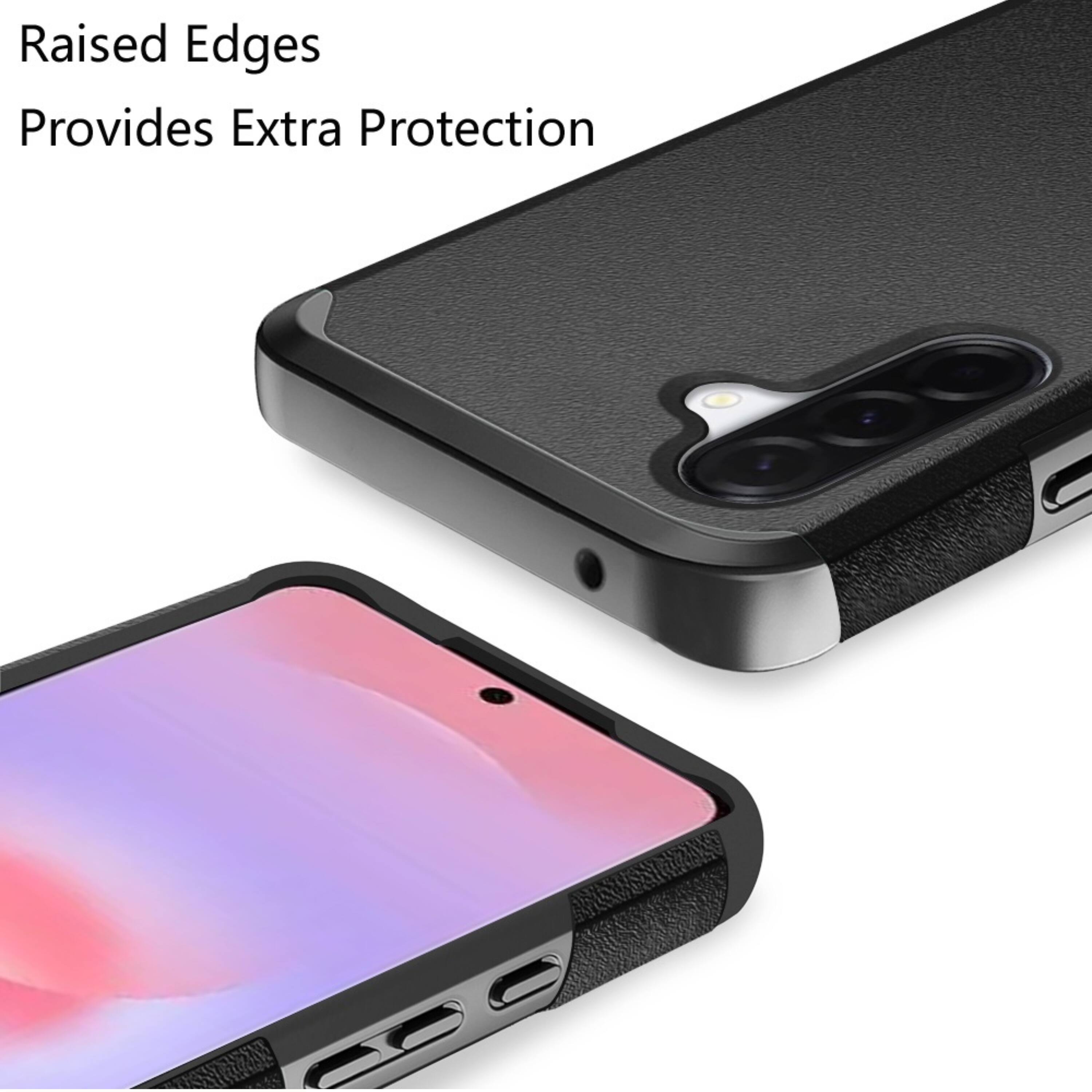Raised Edges  
Provides Extra Protection