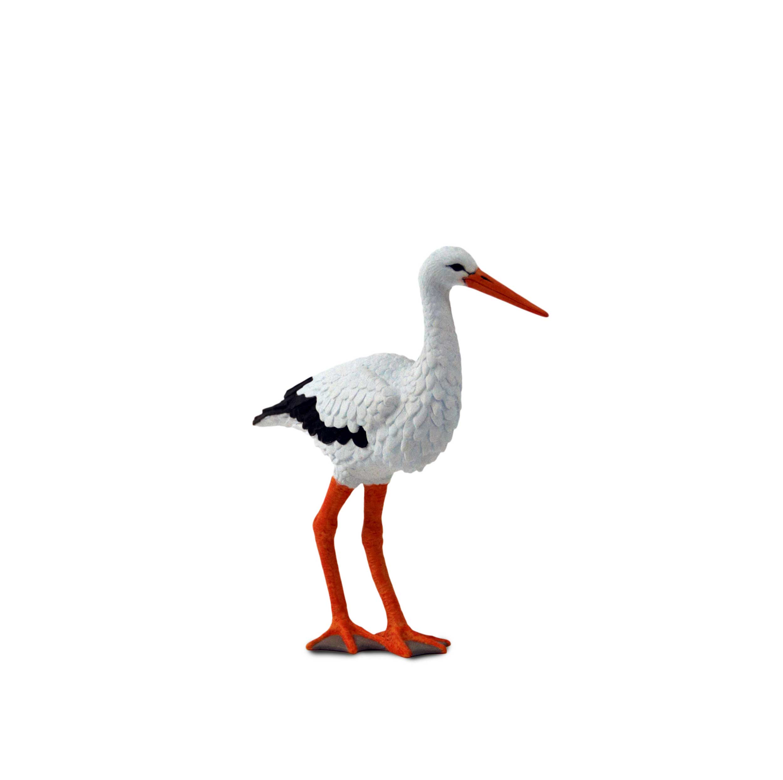 Back. Safari Ltd. - Stork Toy Figurine.