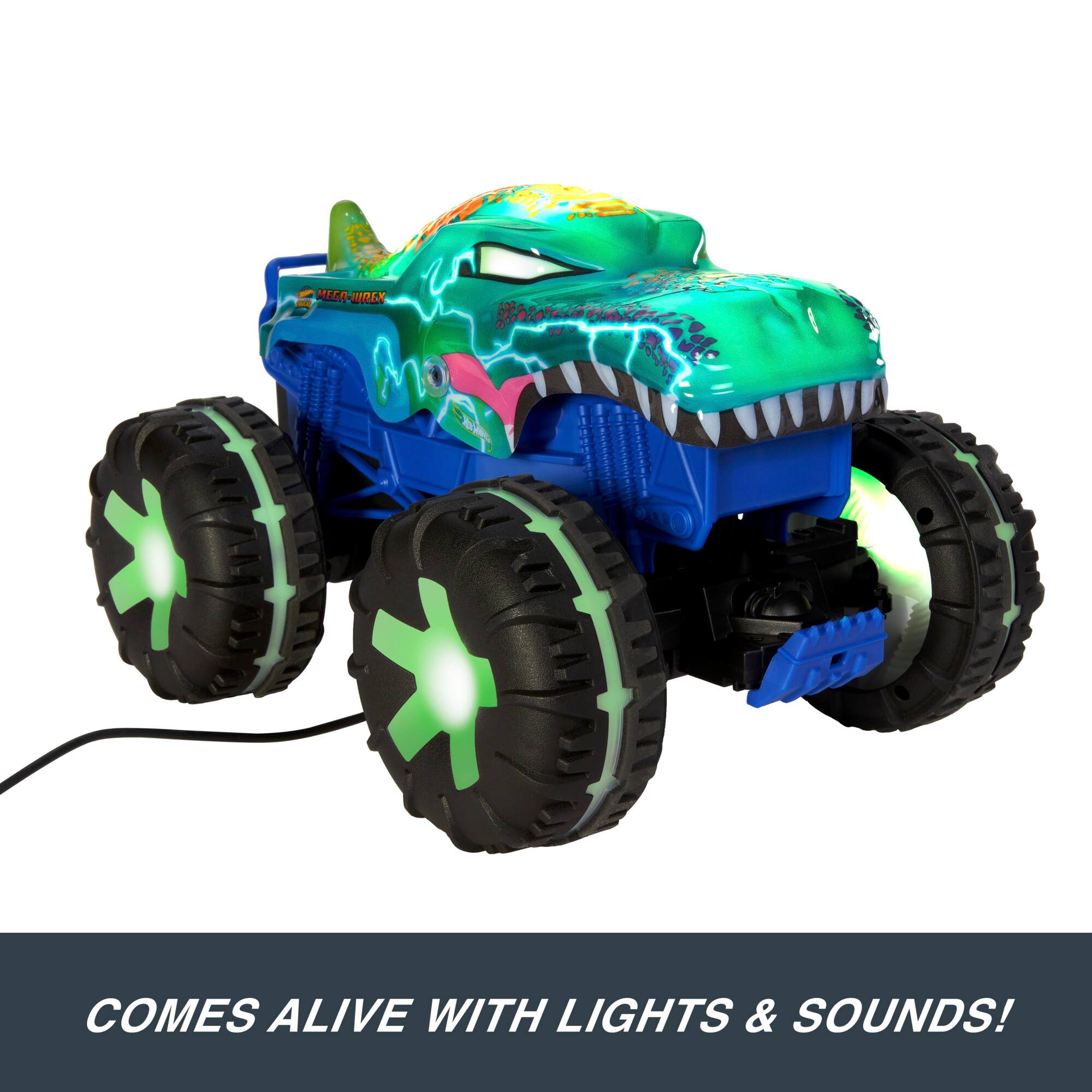 Comes alive with lights and sounds!