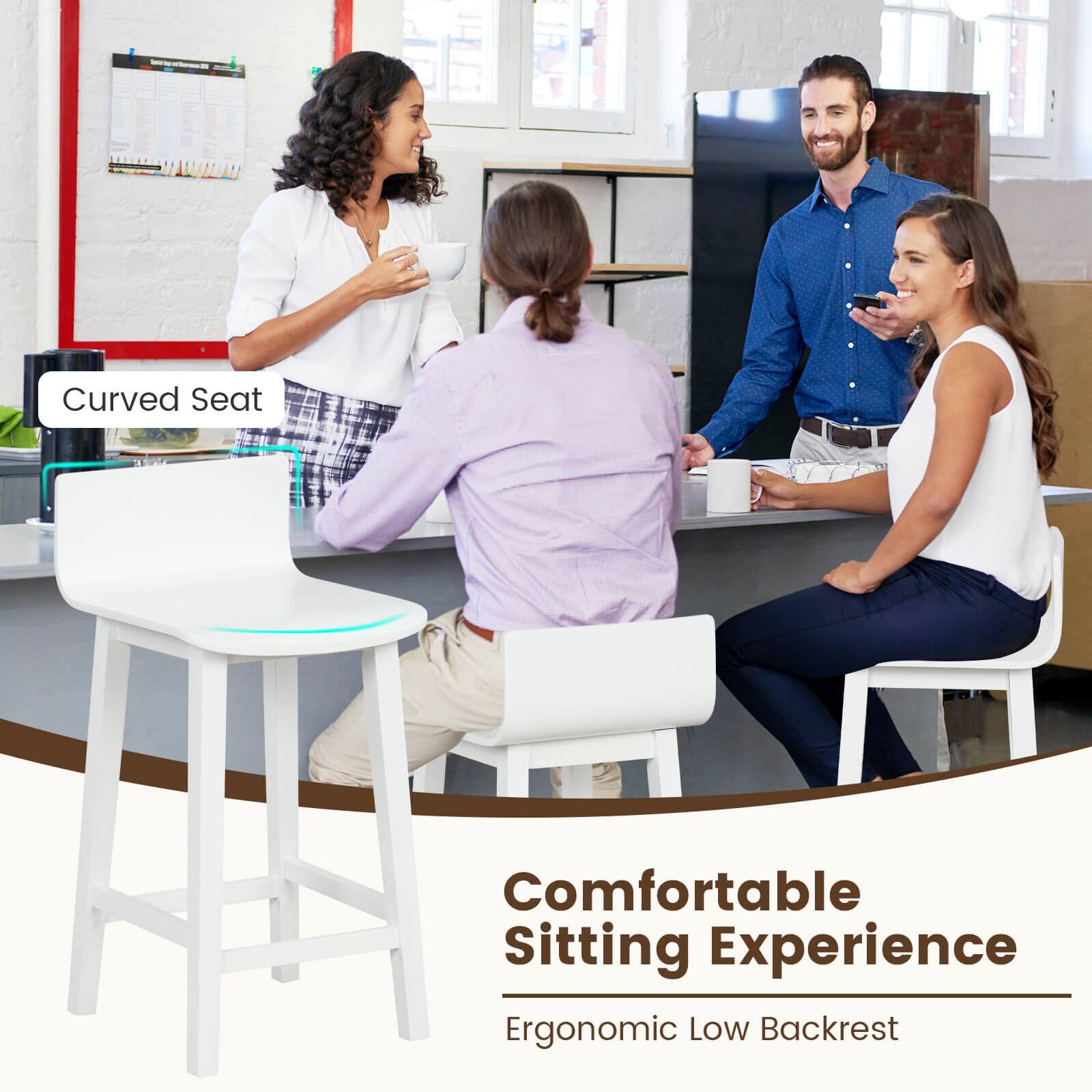 - Curved Seat
- Comfortable Sitting Experience
- Ergonomic Low Backrest