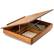 Angle. Rossie Home - Acacia Easel Lap Desk with Storage for 15.6 Laptop - Natural.