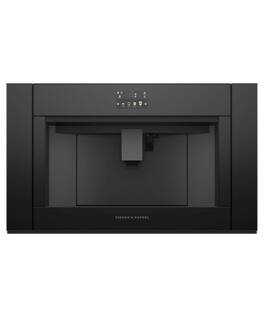Fisher & Paykel - 30" Built-In Coffee Maker, 13 Functions, Touch Controls - Contemporary (Soft - Black