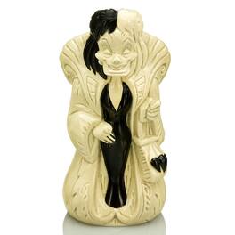 Geeki Tikis Disney Villains Cruella De Vil Ceramic Mug | Holds 20 Ounces - Beige