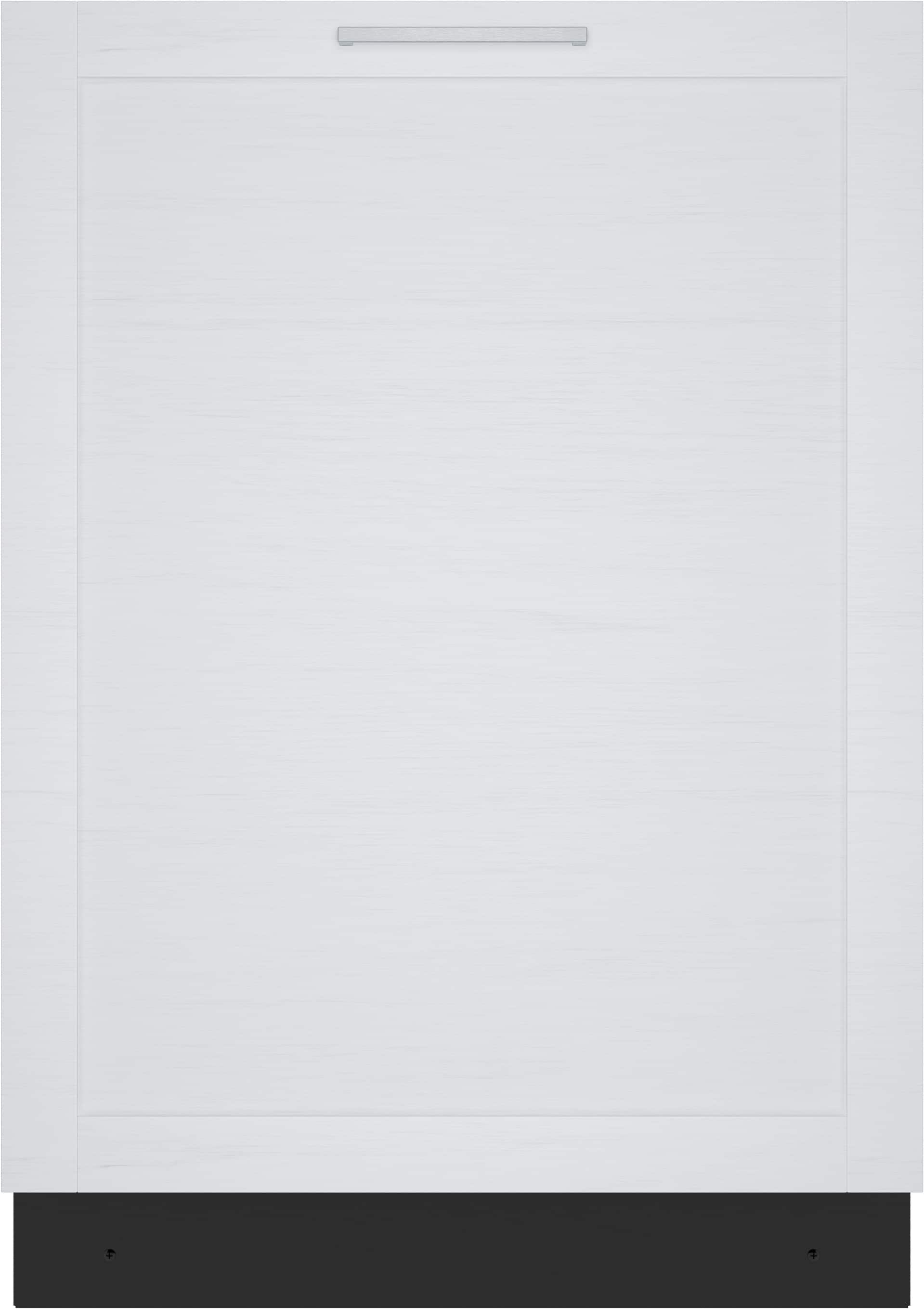 Bosch - 100 Series 24" Top Control Smart Built-in Stainless Steel Tub Dishwasher with PrecisionWash, 48 dBA - Custom Panel Ready - Front_Zoom