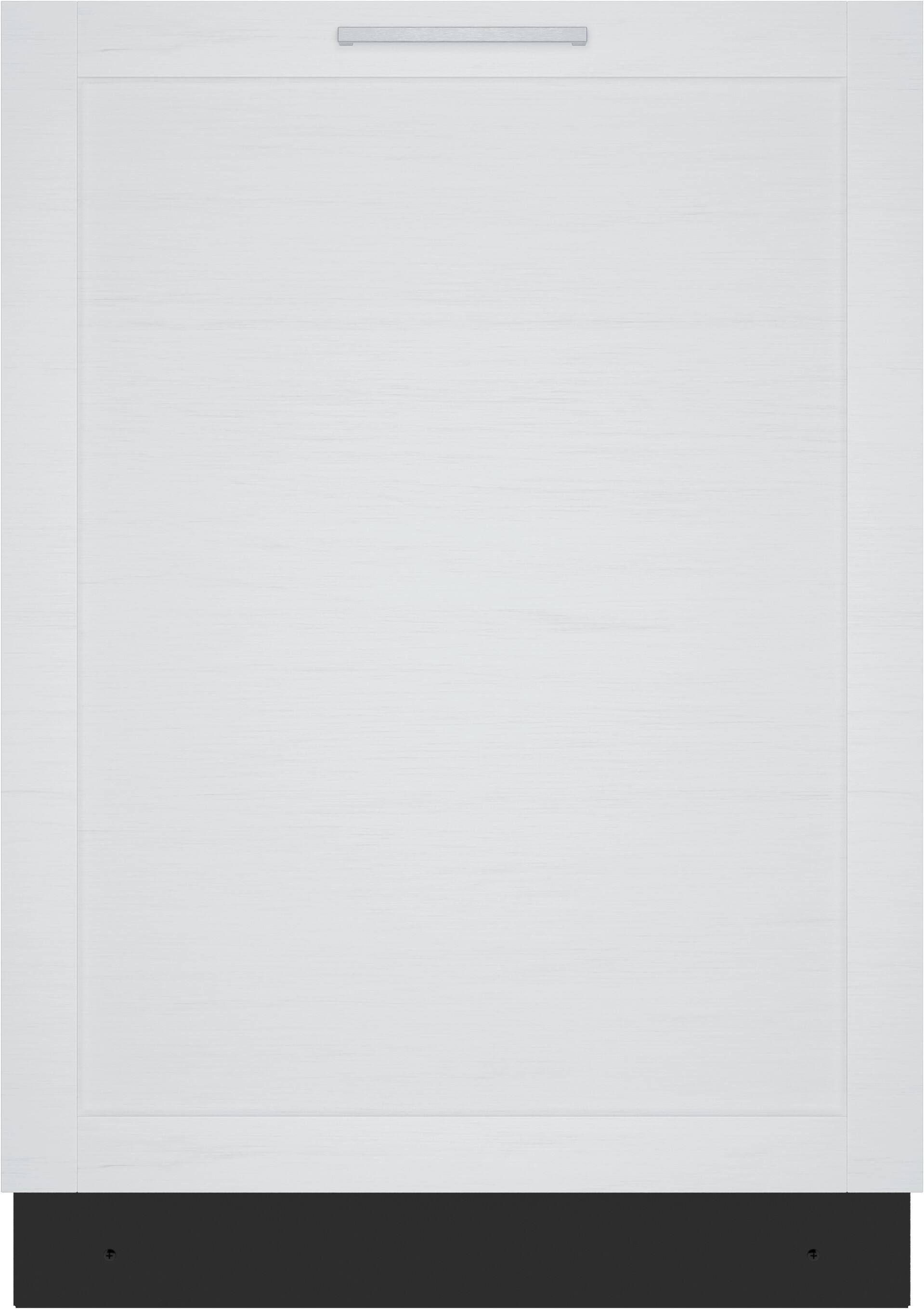 Front. Bosch - 100 Series 24" Top Control Smart Built-in Stainless Steel Tub Dishwasher with PrecisionWash, 48 dBA - Custom Panel Ready.