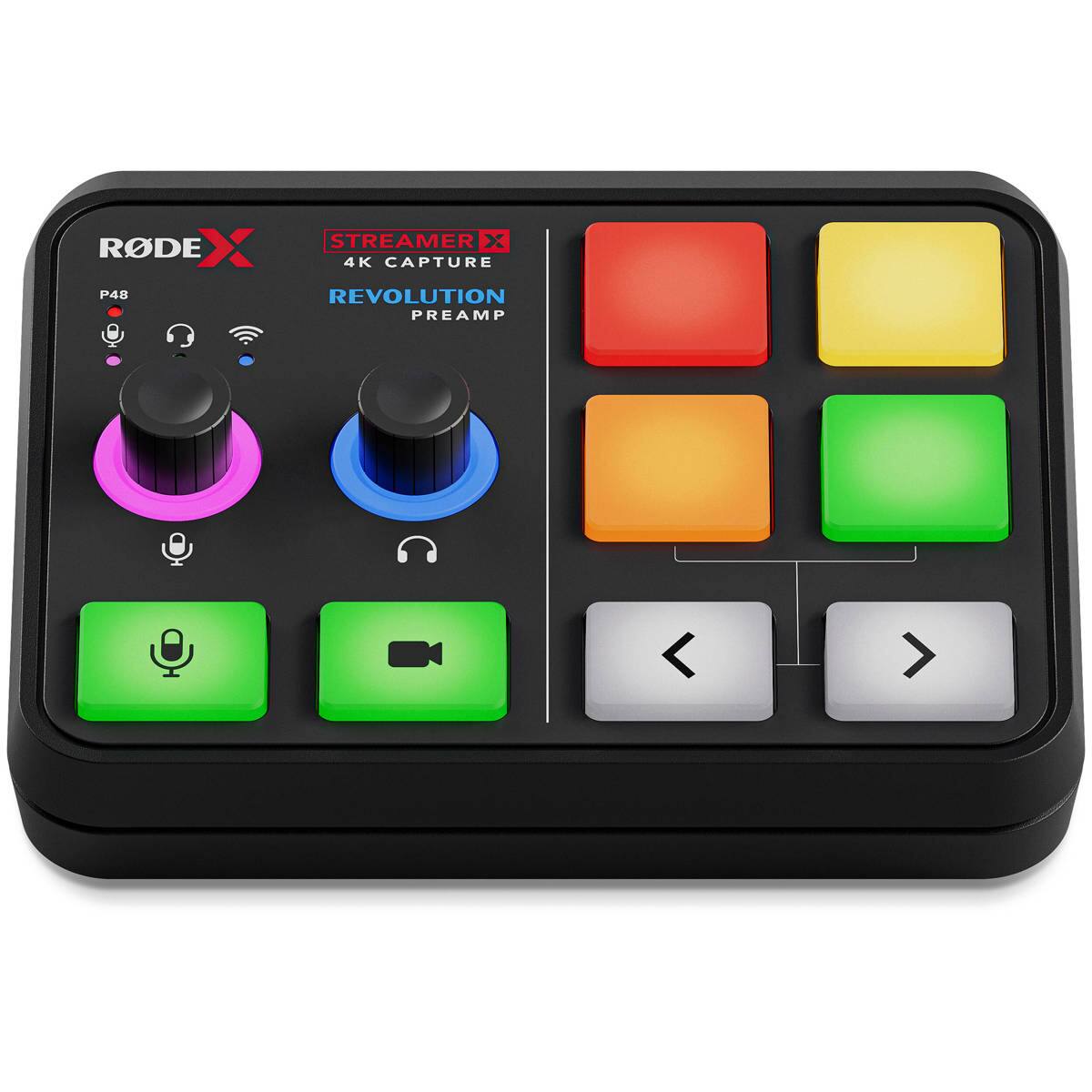 RODE X  
STREAMER X  
4K CAPTURE  
REVOLUTION PREAMP