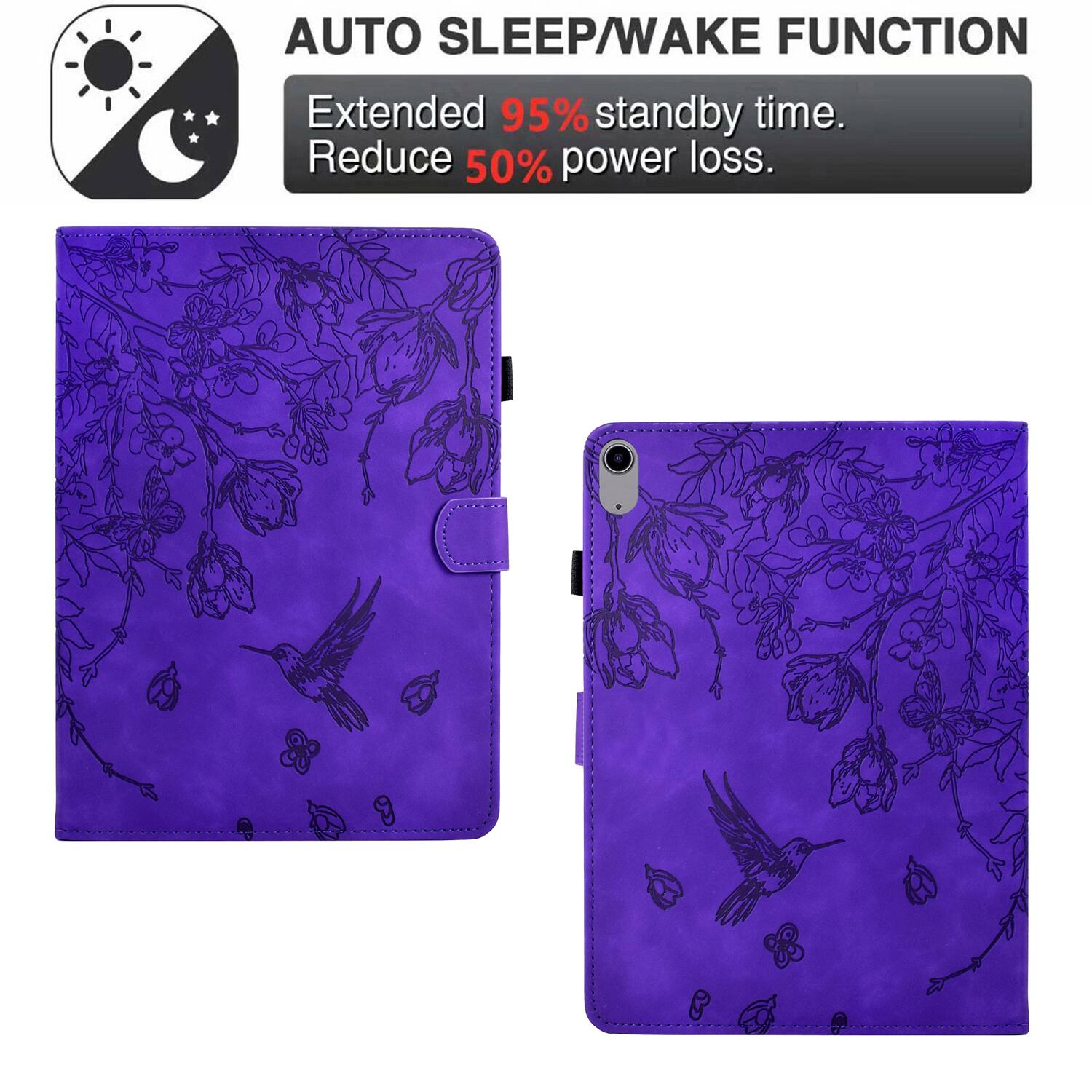 AUTO SLEEP/WAKE FUNCTION  
Extended 95% standby time.  
Reduce 50% power loss.