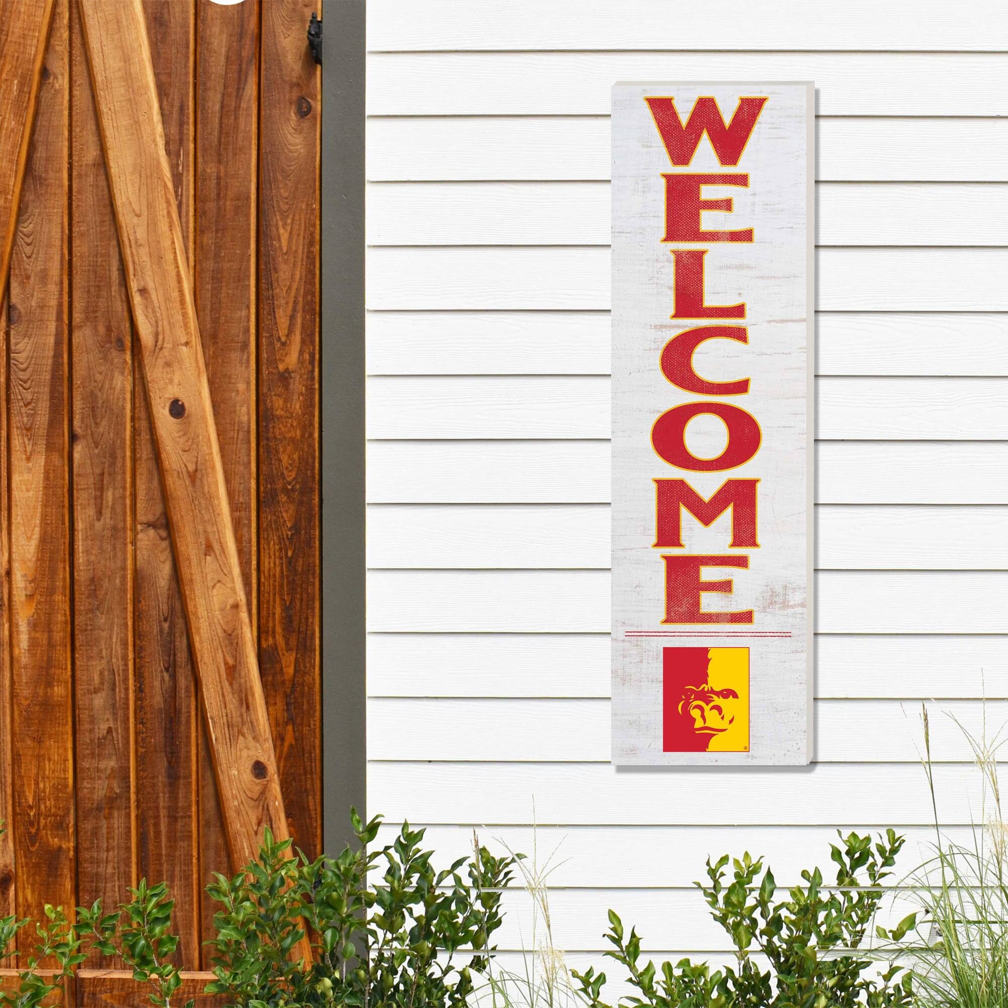 Alt View 1. Jardine - Pittsburg State Gorillas 10'' x 35'' Indoor/Outdoor Welcome Sign - White.