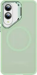 SaharaCase - Venture Series Kickstand Case for Samsung Galaxy S25 Edge - Mint Green - Front_Zoom