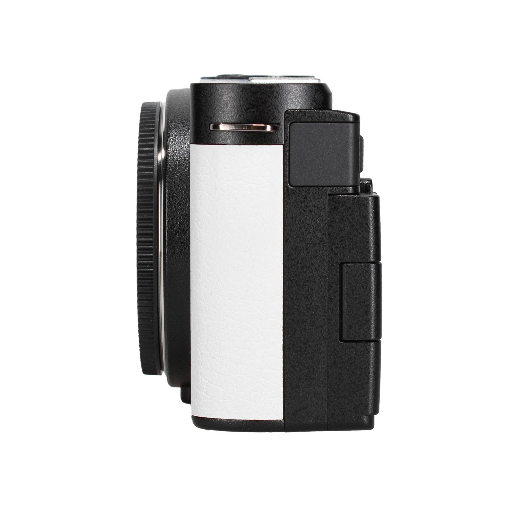 Left. Panasonic - Panasonic LUMIX S9 Mirrorless Camera, White (International Version) - White.