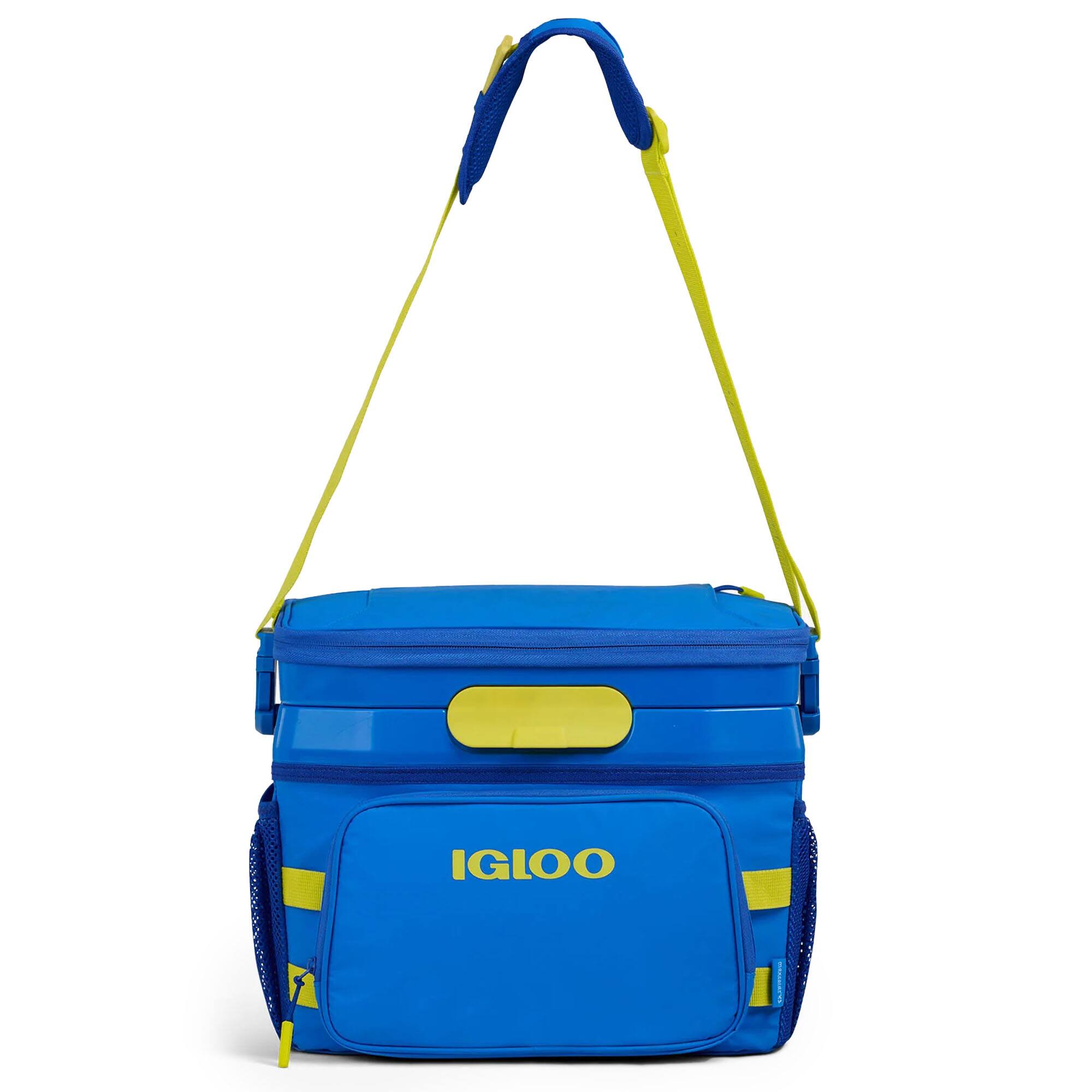 Alt View 3. Igloo - IGLOO Rival 18-Can Hybrid Cooler, Sneaky Blue - Sneaky Blue.