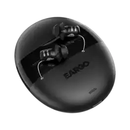 Eargo - 8 Self-Fitting OTC CIC Hearing Aid - Black