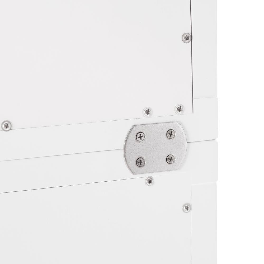 Alt View 7. Crosley Furniture - Milo Tall Kitchen Storage Pantry - 2 Stackable Pantries - White.