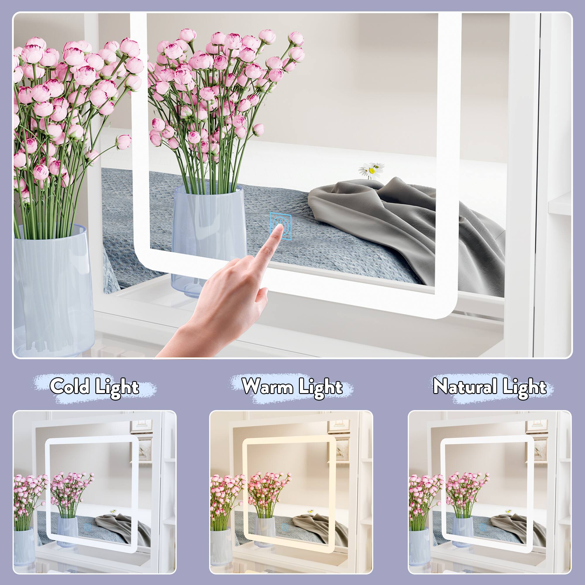 Cold Light  
Warm Light  
Natural Light