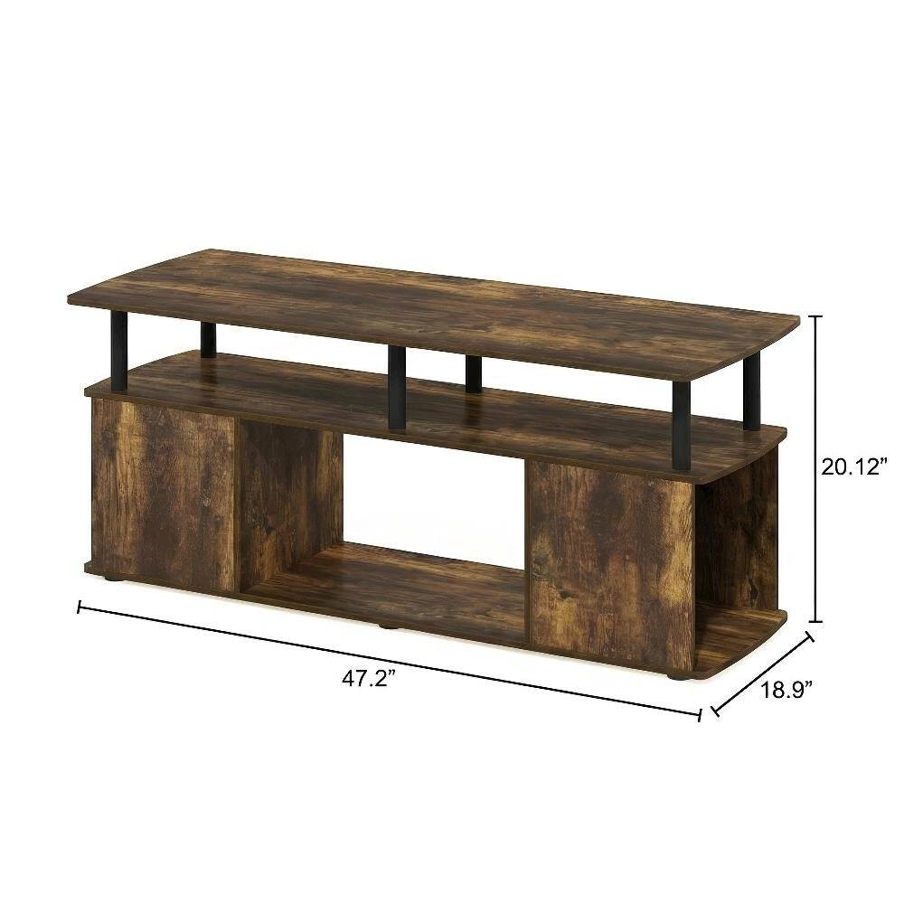 FurniFact - Utility Coffee Table with Storage Shelf and Metal Frame - Amber Pine price history on PriceWatchPro