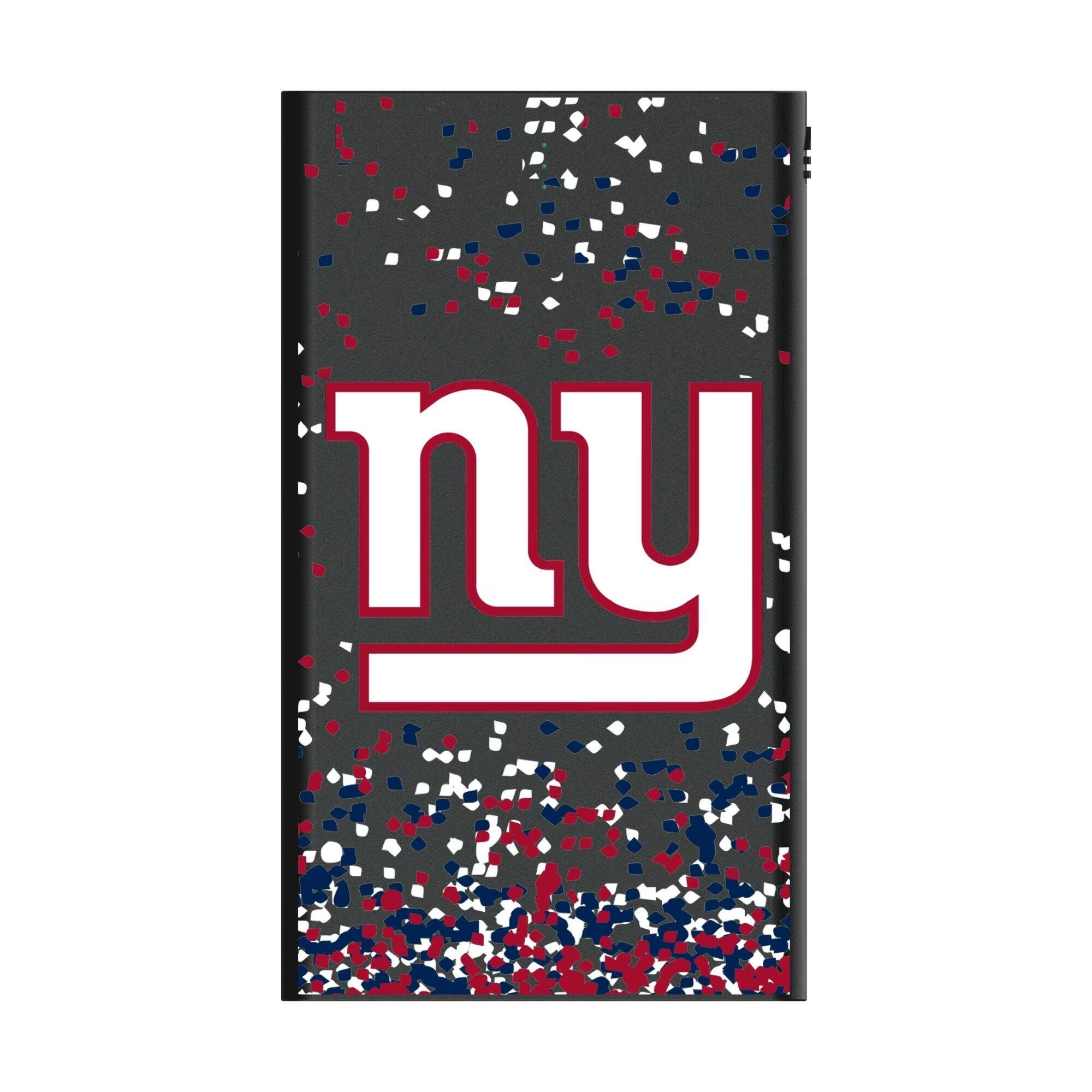Alt View 1. Keyscaper - New York Giants 5000mAh Flat Powerbank - Black.