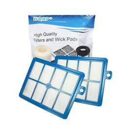 HQRP - 2-Pack HEPA Vacuum Filter Replacement for Electrolux EL012B EL012W EL020 S-Filter, Harmony, Oxygen, Aptitude Vacs