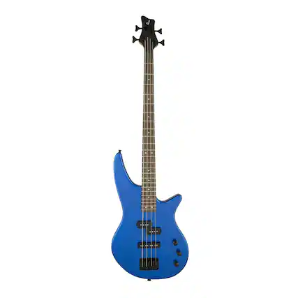 Front. Jackson - Jackson JS Series Spectra Bass JS2 4-String Electric Guitar (Metallic Blue).
