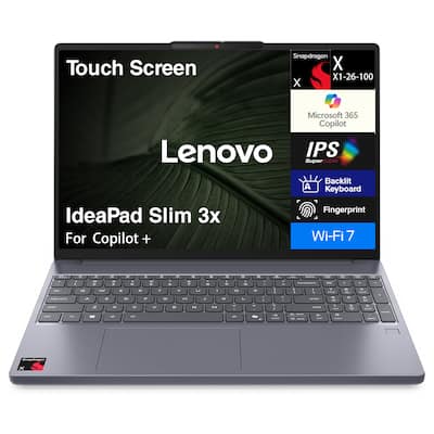 Lenovo IdeaPad Slim 3x Laptop 15.3 WUXGA (Qualcomm Snapdragon X X1 Lenovo IdeaPad Slim 3x Laptop 15.3 WUXGA (Qualcomm Snapdragon X X1