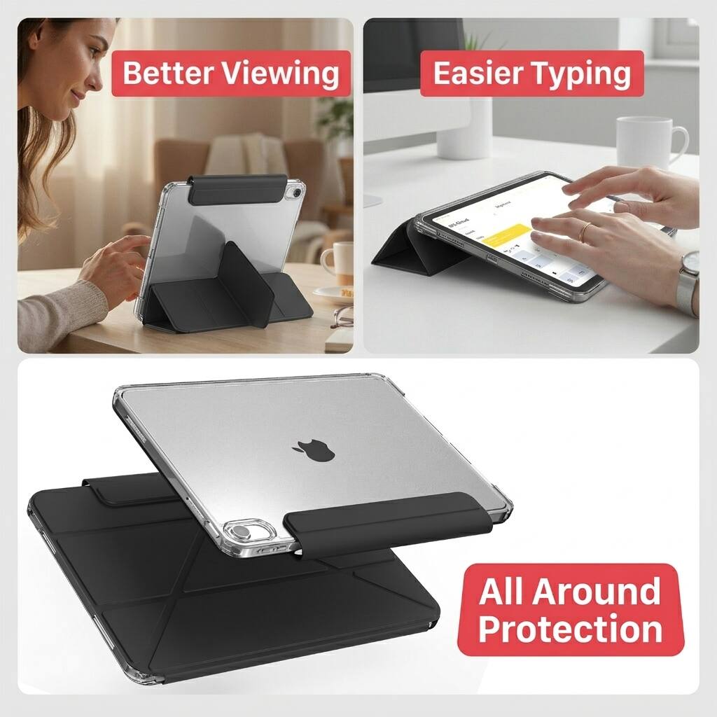 Better Viewing  
Easier Typing  
All Around Protection