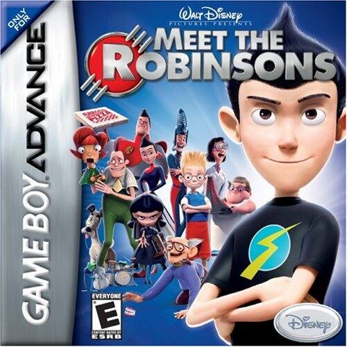ONLY ADVANCE GAMEBOY

Walt Disney Pictures Presents

MEET THE ROBINSONS

EVERYONE E

ESRB

Disney