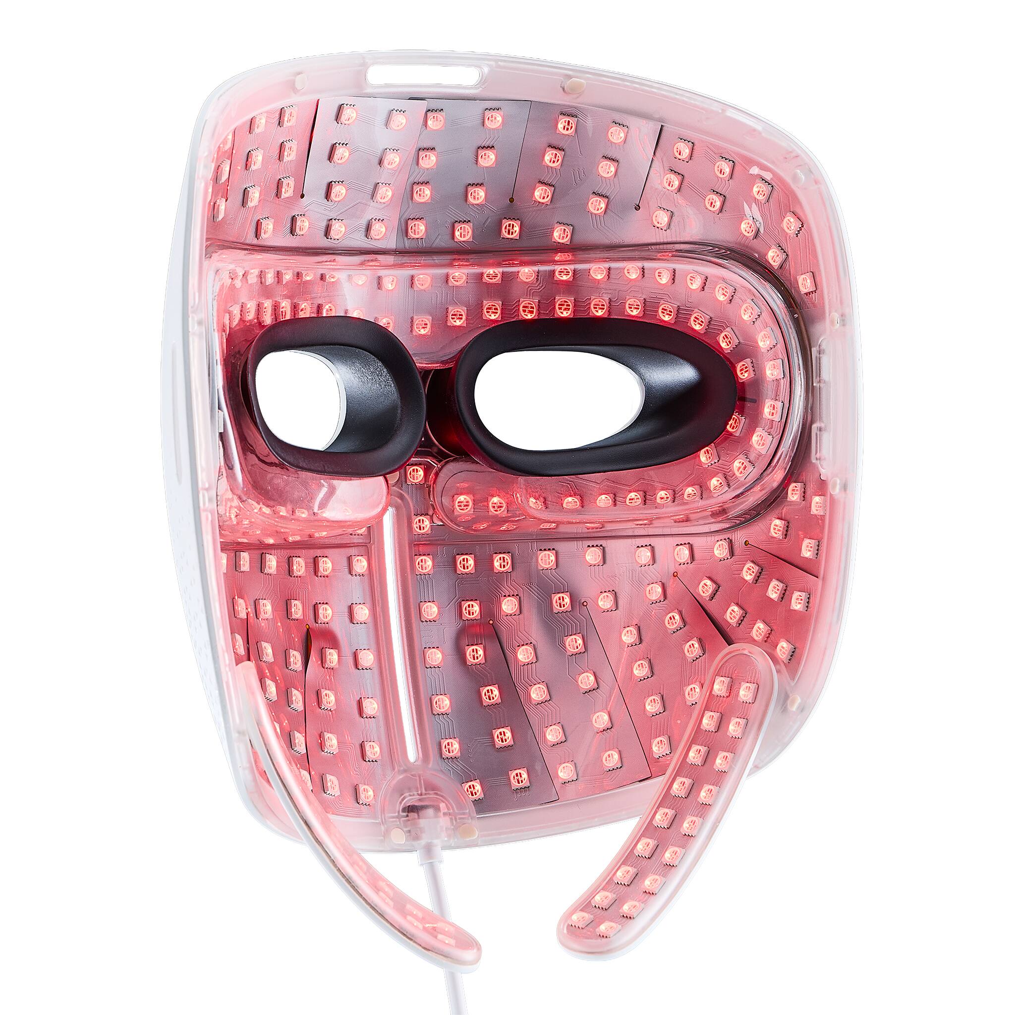 Alt View 1. Mito Red Light, LLC - MitoGLOW™ LED Red Light Therapy Mask | With Blue, Yellow, Red and Near Infrared LED - White.