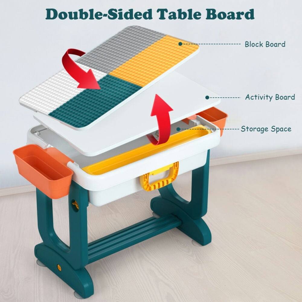 Double-Sided Table Board  
- Block Board  
- Activity Board  
- Storage Space