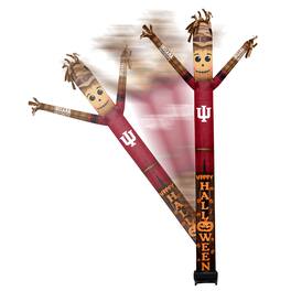 Sporticulture - Indiana Hoosiers Halloween Scarecrow Inflatable Crazy Sports Fan - Red