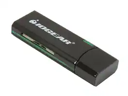 IOGEAR - GFR304SD USB 3.0 SuperSpeed SD/ SDHC/ MMC/ SDXC/ MicroSD/ MicroSDXC/ Extreme SD Cards Reader / Writer