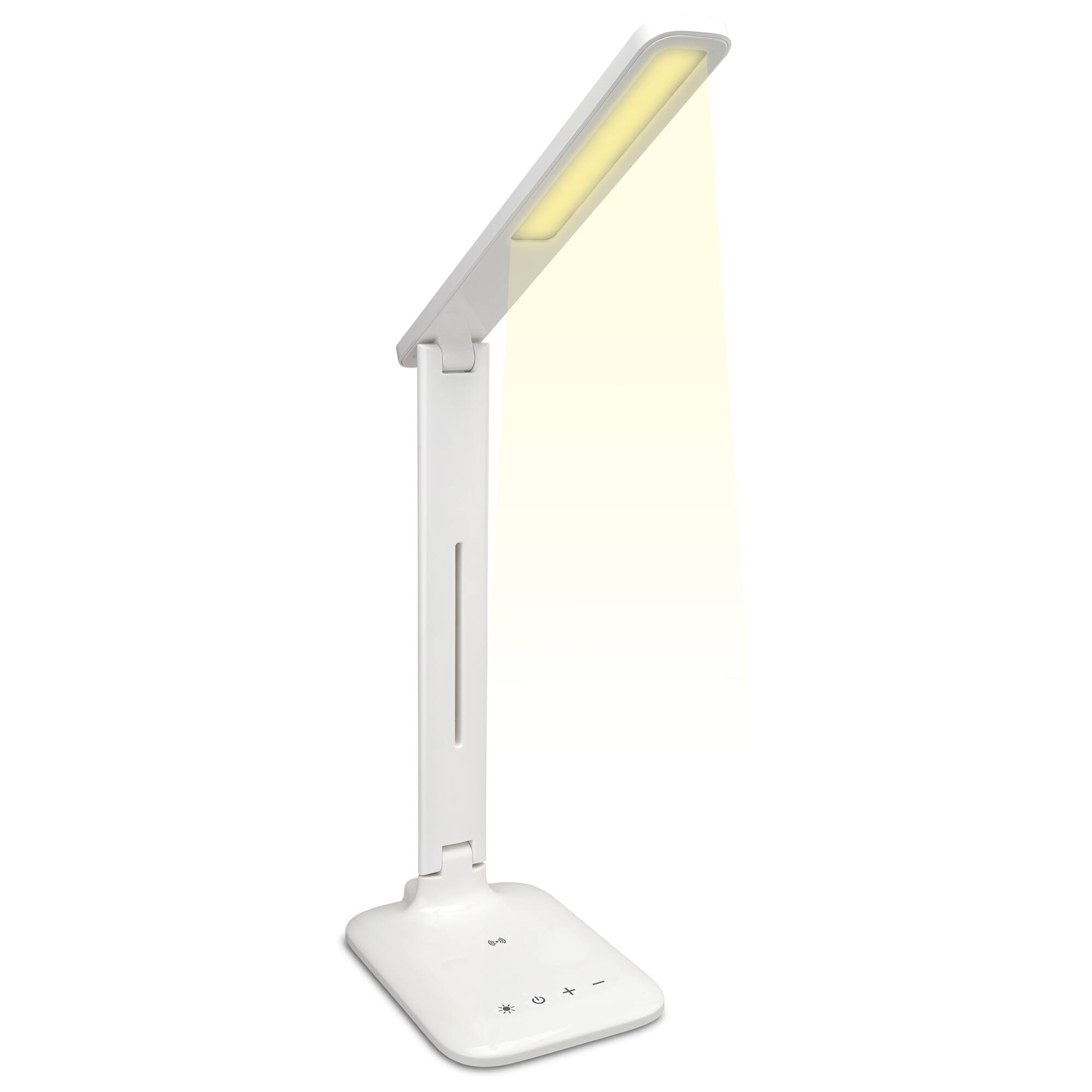 Alt View 3. iLive - iLive LED Desk Lamp With Wireless Charging, IAQL300W.
