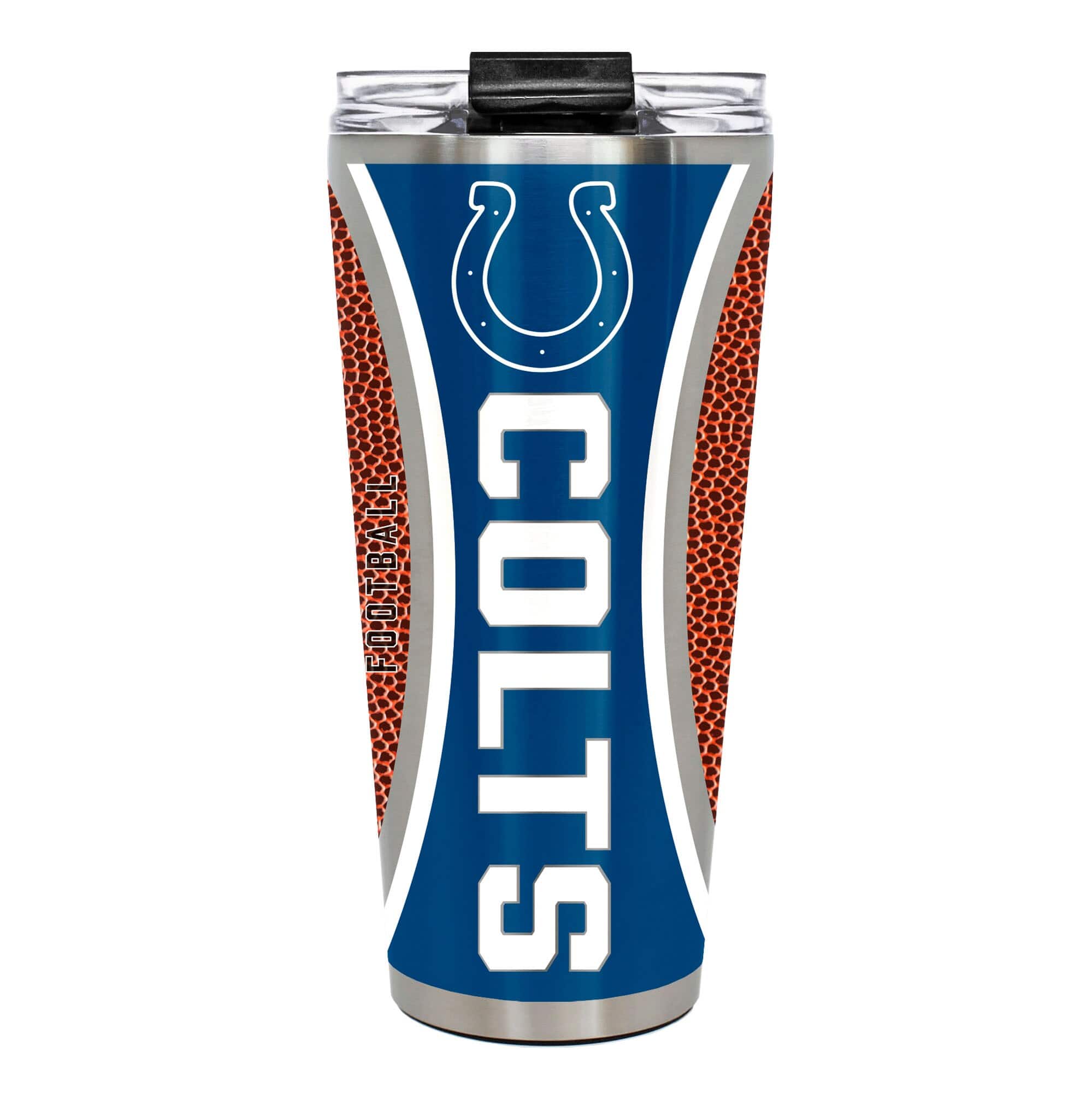 Great American Products - Indianapolis Colts 32oz. Big Slim Game Ball Travel Tumbler - Brown price history on PriceWatchPro