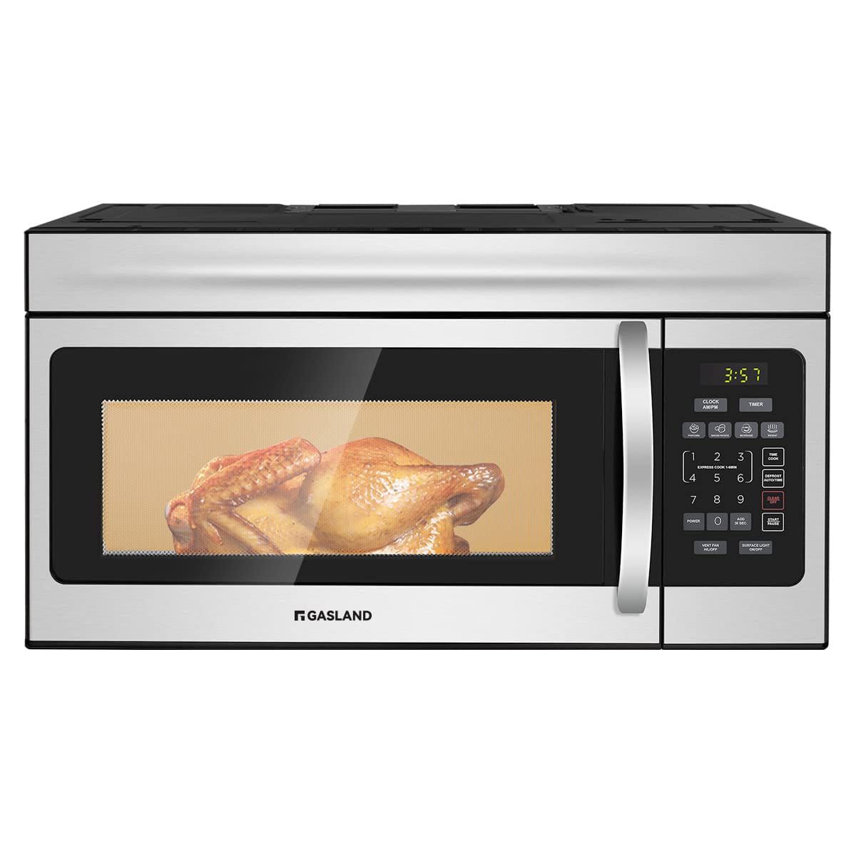 GASLAND - 30 inches 1.6 cu. ft. 1000W Over-the-Range Microwave Oven - Stainless Steel