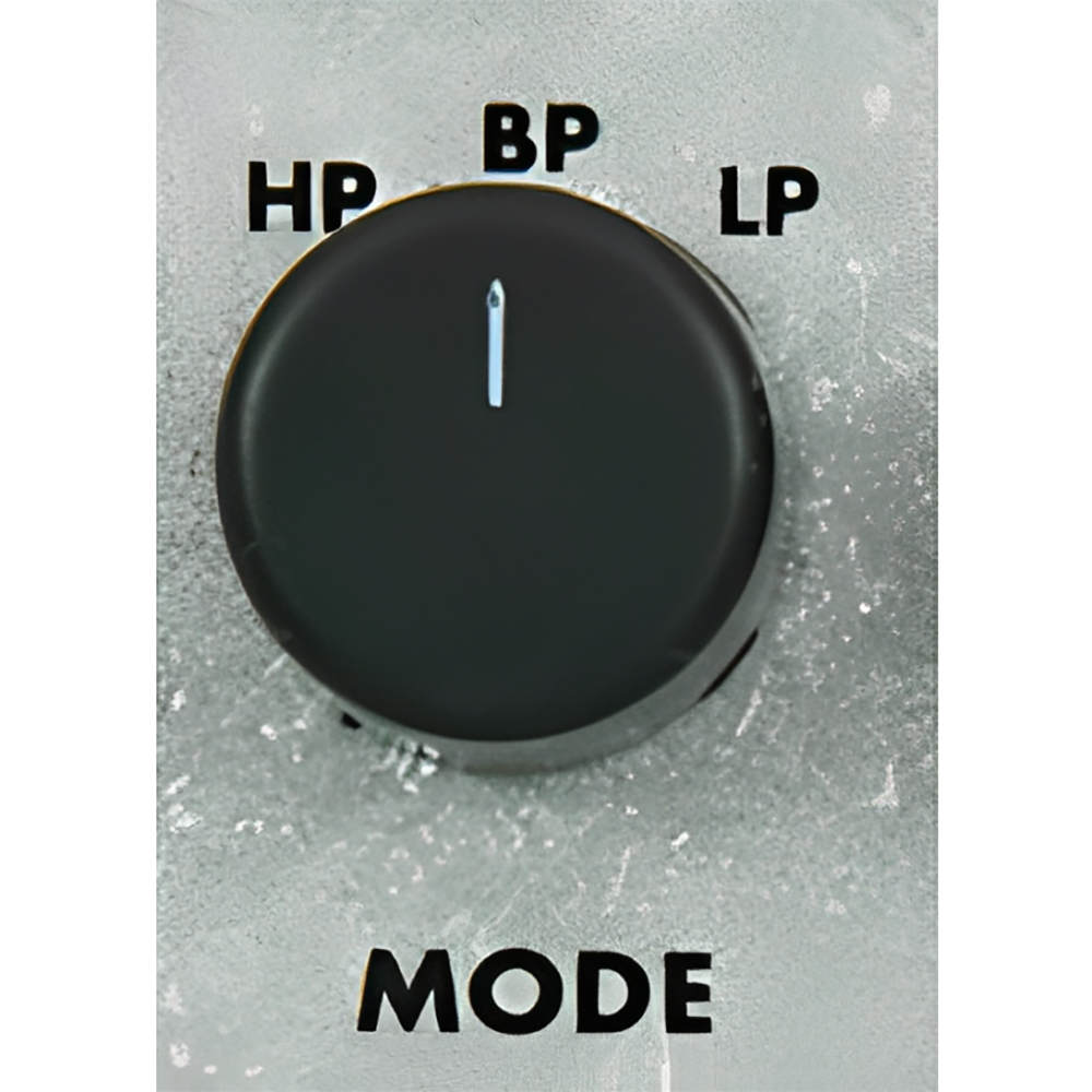 Alt View 3. Harmonix - Micro Q-Tron Envelope Filter Pedal MQTRON - Silver.