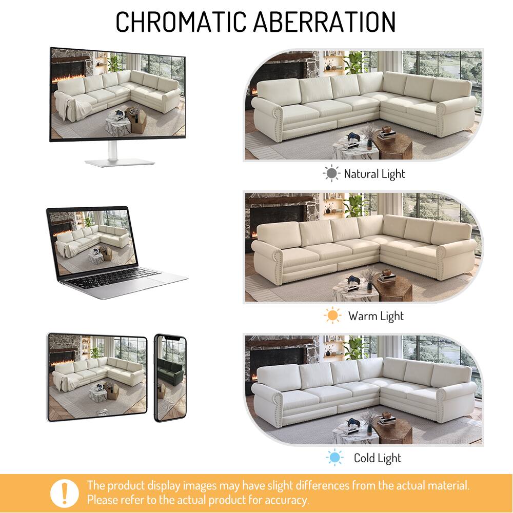 CHROMATIC ABERRATION

Natural Light
Warm Light
Cold Light

The product display images may have slight differences from the actual material. Please refer to the actual product for accuracy.