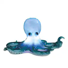 FC Design - 9"H LED Octopus Figurine Statue Desk Tabletop Home Decor Gift - Multi-Color