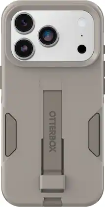 OtterBox - Commuter Series Grip Hard Shell for Apple iPhone 18 Pro and Apple iPhone 17 Pro - Grey Comfort