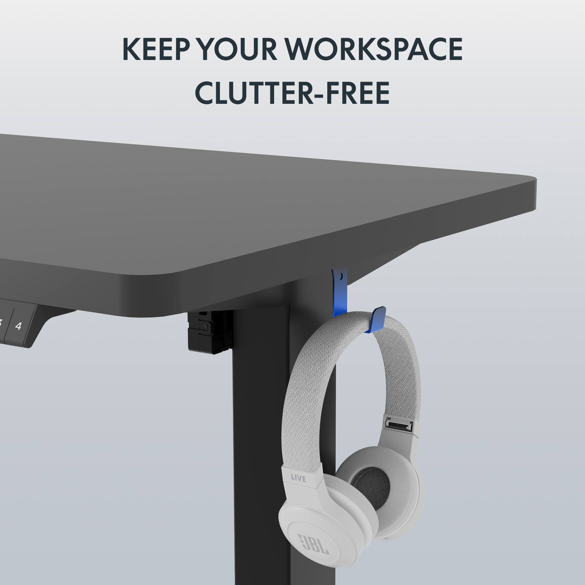 KEEP YOUR WORKSPACE CLUTTER-FREE