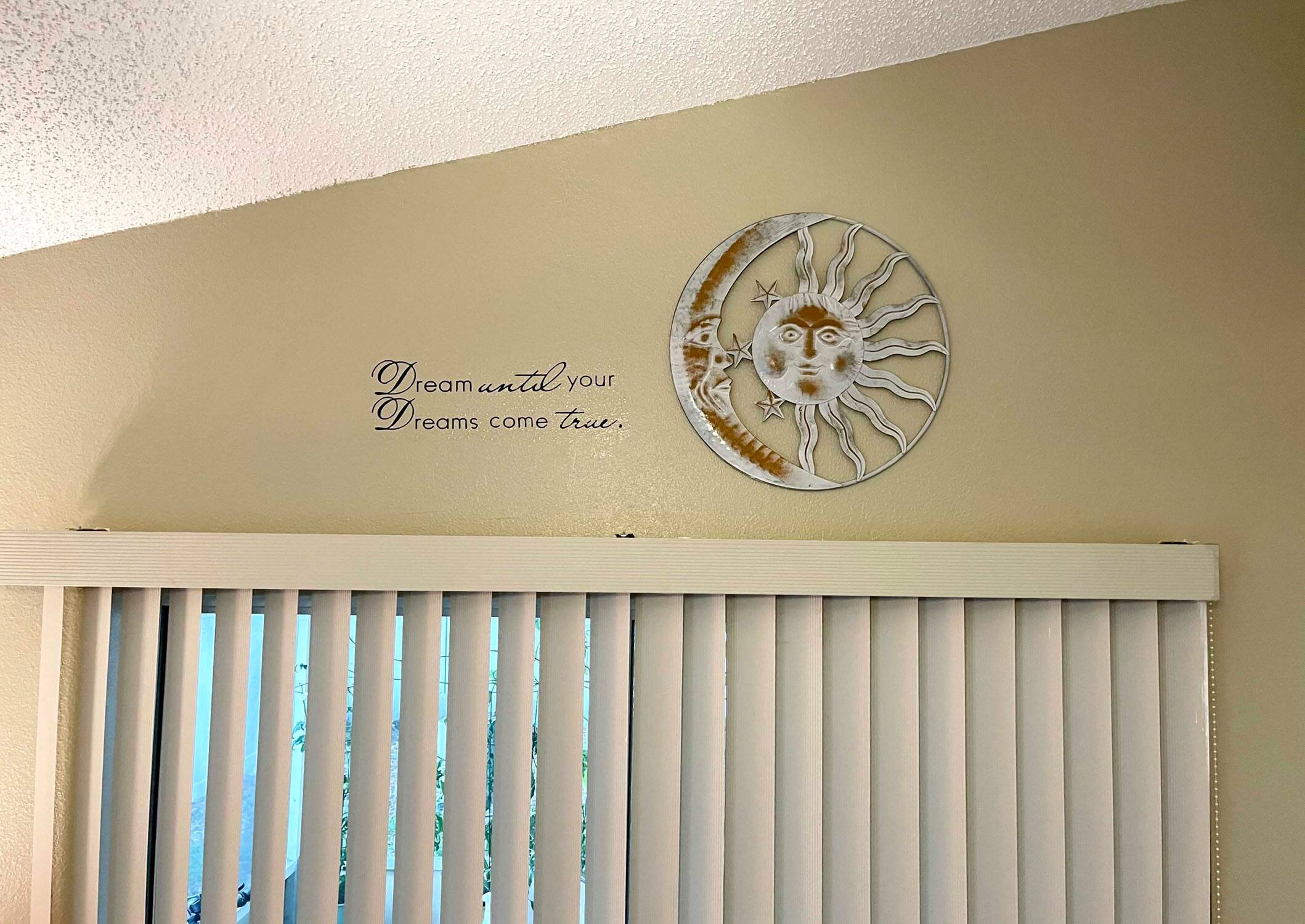 Dream until your dreams come true.