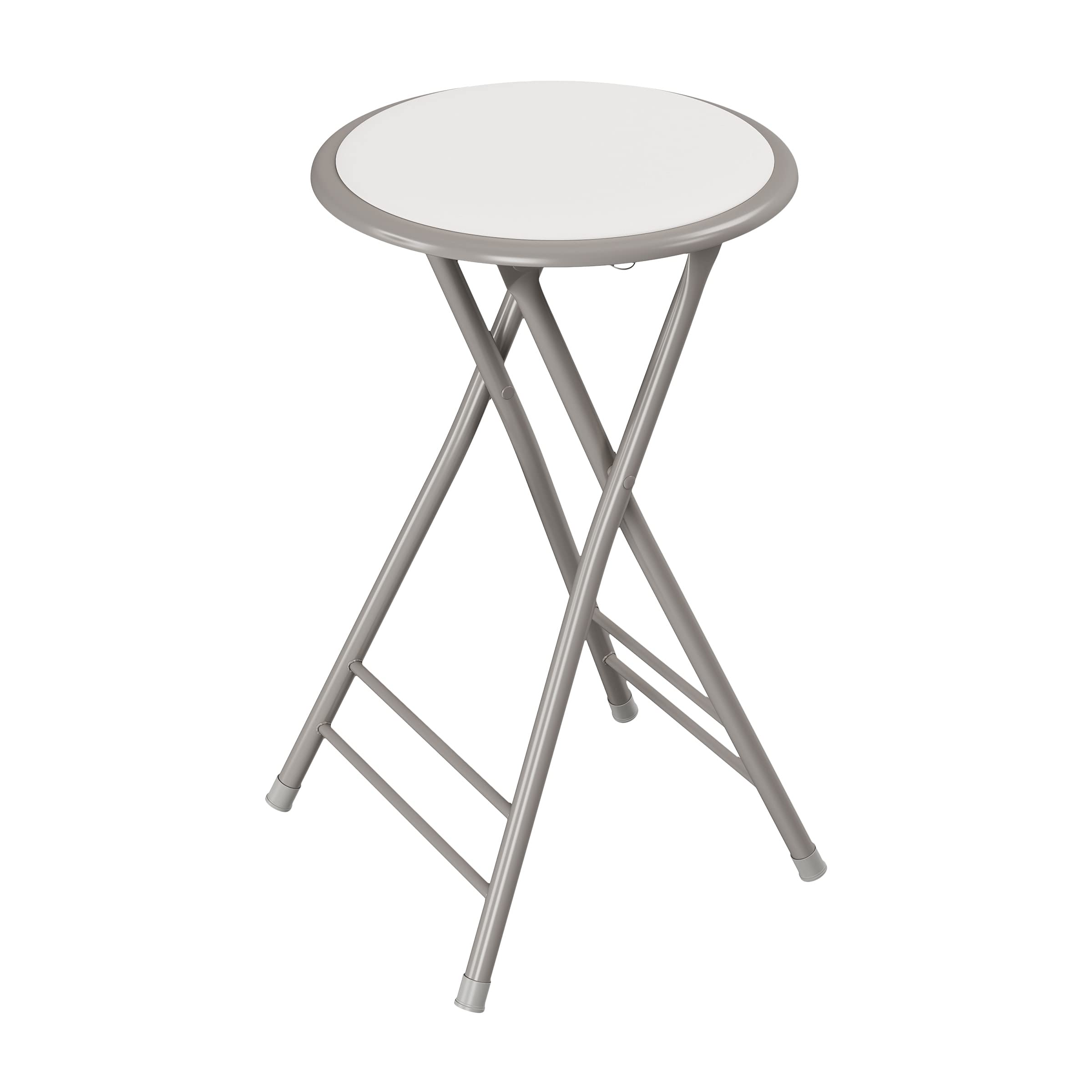 White Single Stool