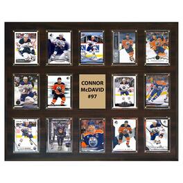 C&I Collectibles - Connor McDavid Edmonton Oilers 16" x 20" Trading Card Plaque - Multicolor