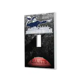 Keyscaper - New York Giants Legendary Design Single Toggle Lightswitch Plate - Multicolor