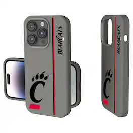 Keyscaper - NCAA - Cincinnati Bearcats iPhone Soft Touch Case - 15 - Gray