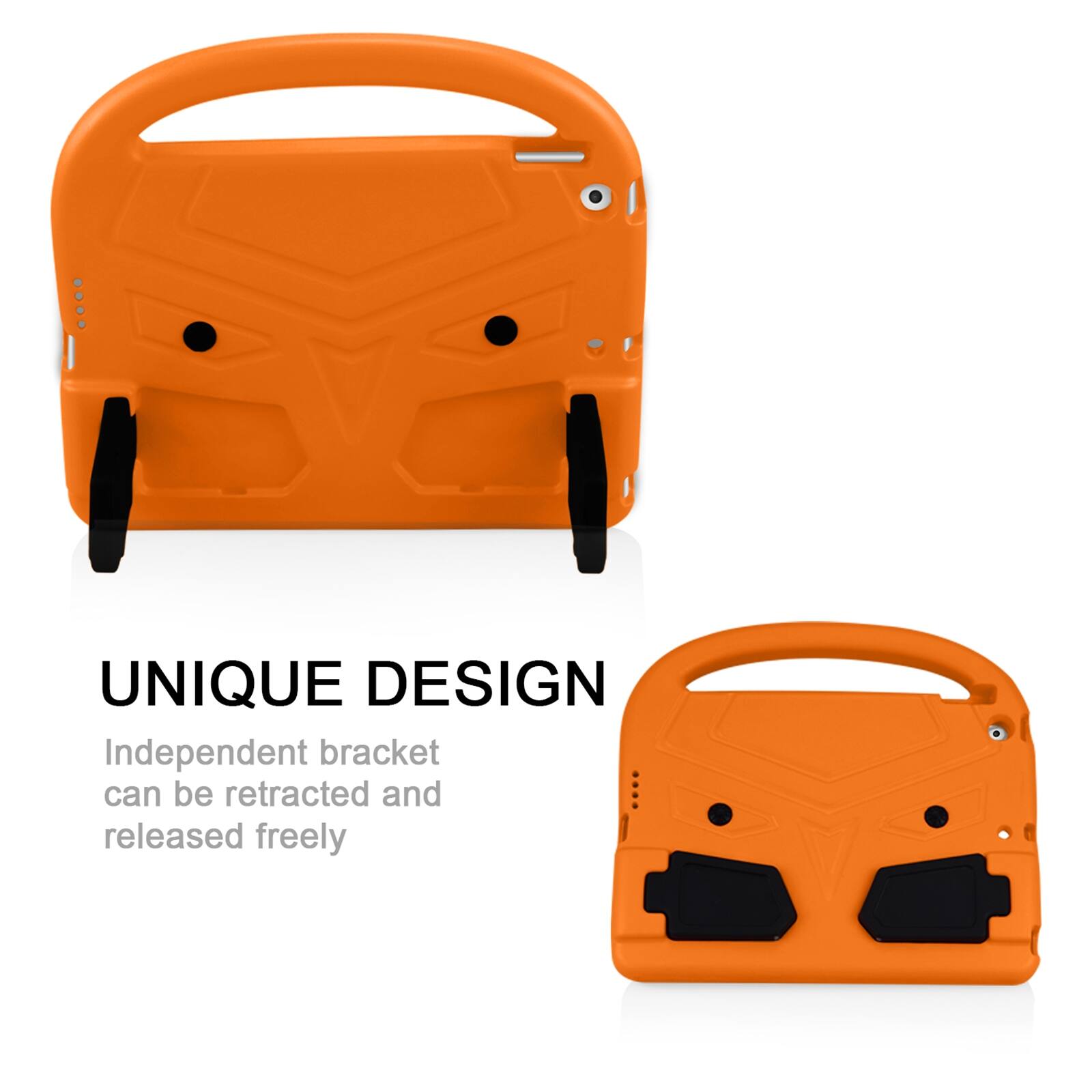 UNIQUE DESIGN  
Independent bracket can be retracted and released freely