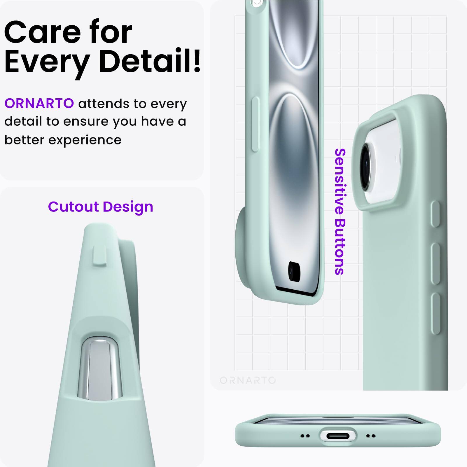 Care for Every Detail!

ORNARTO attends to every detail to ensure you have a better experience

Cutout Design

Sensitive Buttons