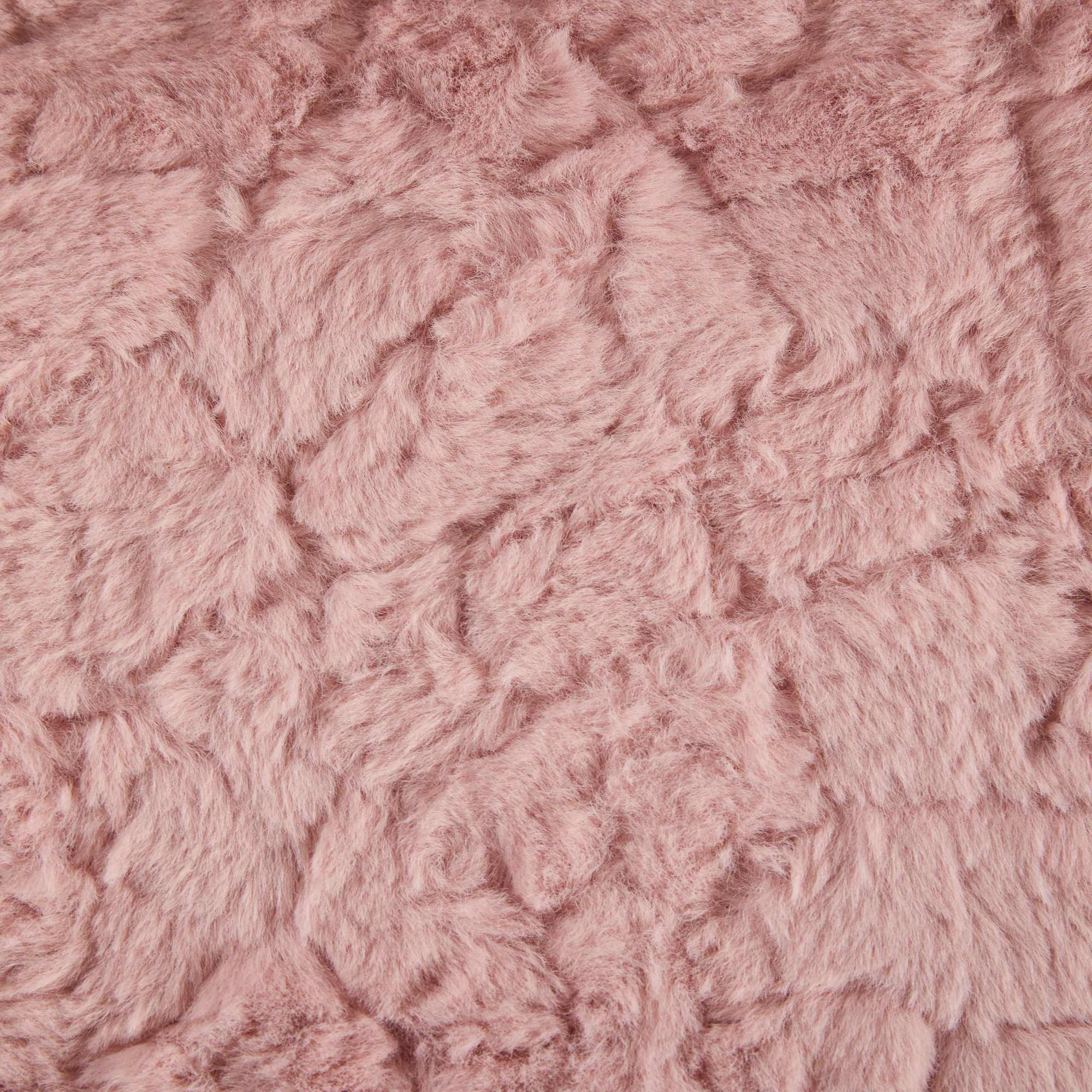 Alt View 7. GOODSILO - Faux Fur Swivel Office Chair with Ergonomic Design and Adjustable Height for Home Office or Vanity Use - Pink.